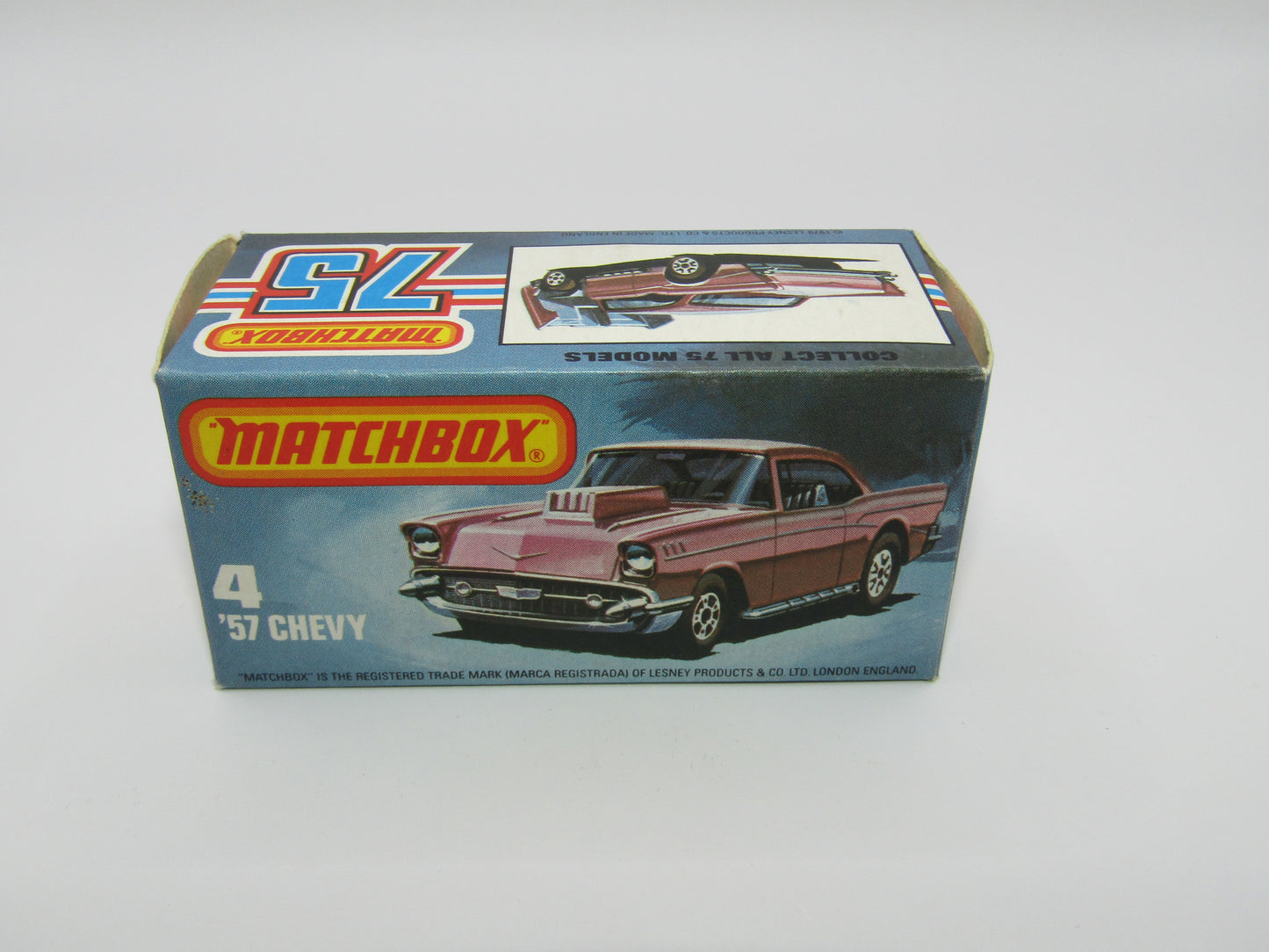 Matchbox Superfast 4D '57 Chevy Dark Metallic Pink