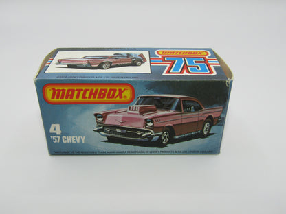 Matchbox Superfast 4D '57 Chevy Dark Metallic Pink