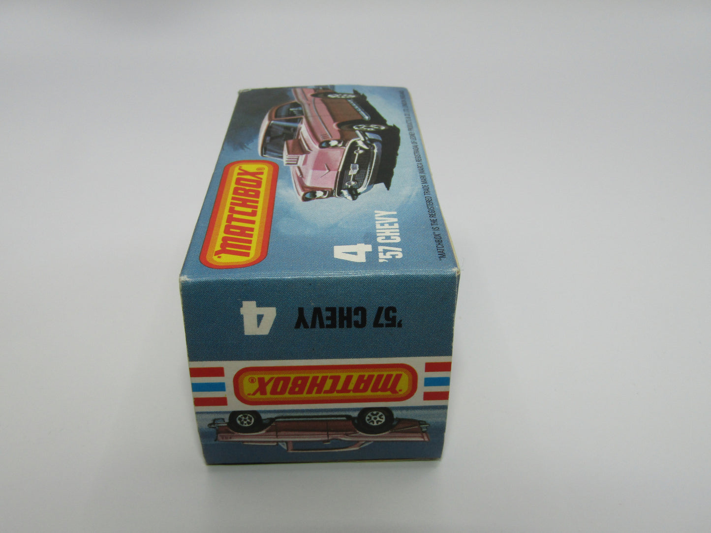 Matchbox Superfast 4D '57 Chevy Dark Metallic Pink