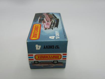 Matchbox Superfast 4D '57 Chevy Dark Metallic Pink