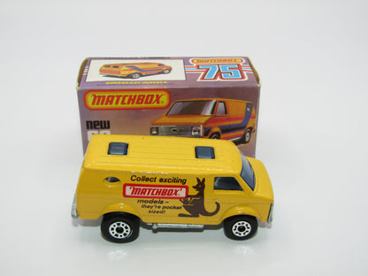 Matchbox Superfast 68C Chevy Van Yellow, Australian Issue