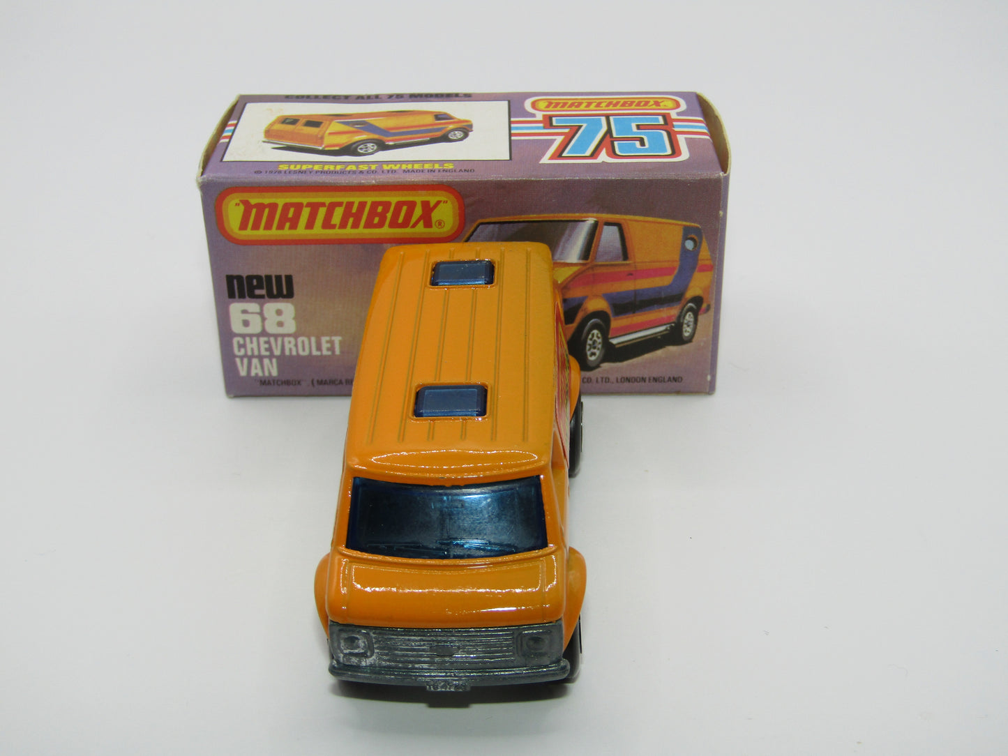Matchbox Superfast 68C Chevy Van Matchbox Collectors Club