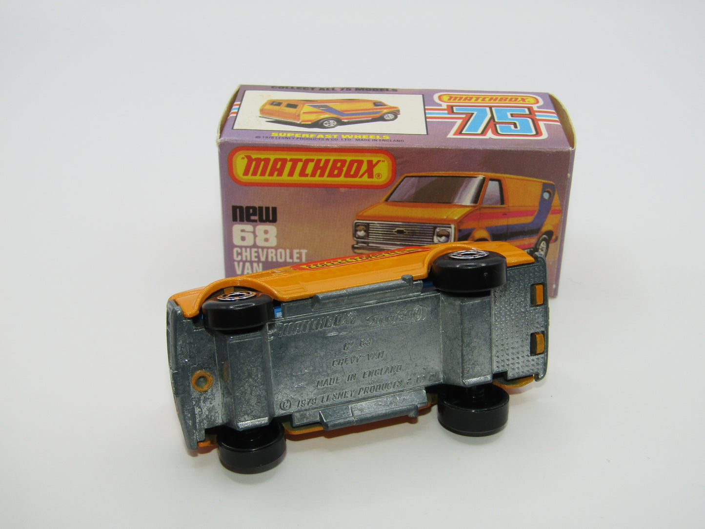 Matchbox Superfast 68C Chevy Van Matchbox Collectors Club