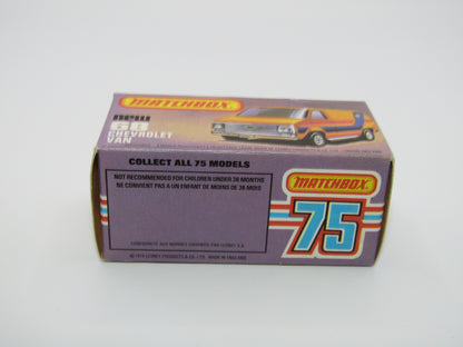 Matchbox Superfast 68C Chevy Van Matchbox Collectors Club
