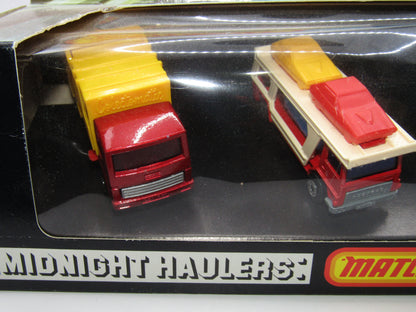 Matchbox Superfast Extremely Rare Canadian Issue Midnight Haulers Gift Set