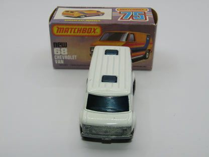 Matchbox Superfast 68C Chevy Van USA 1 Tampo