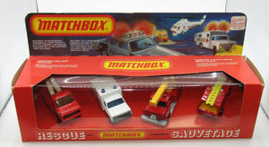 Matchbox Superfast Extremely Rare Canadian Issue Rescue Gift Set G6