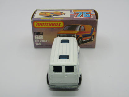 Matchbox Superfast 68C Chevy Van USA 1 Tampo