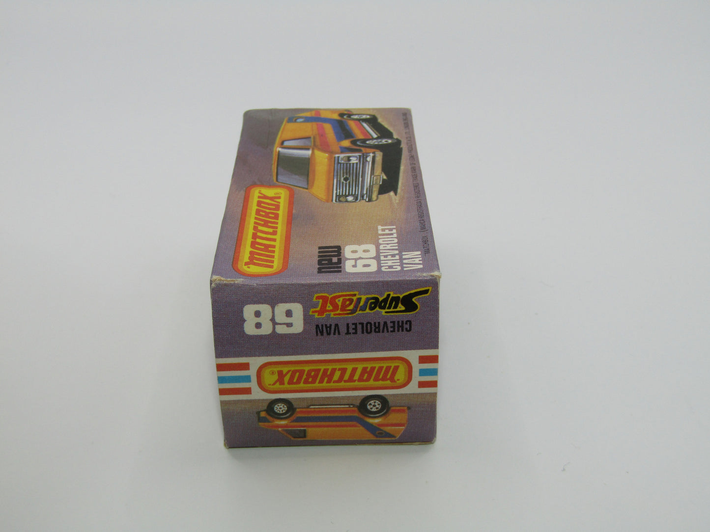 Matchbox Superfast 68C Chevy Van USA 1 Tampo