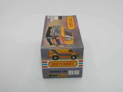 Matchbox Superfast 68C Chevy Van USA 1 Tampo
