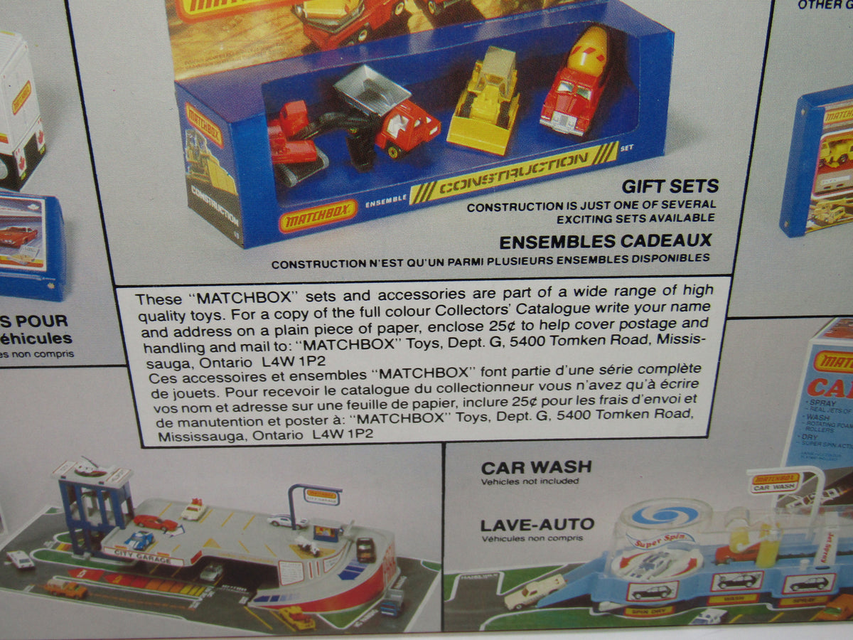 Matchbox Superfast Extremely Rare Canadian Issue Rescue Gift Set G6