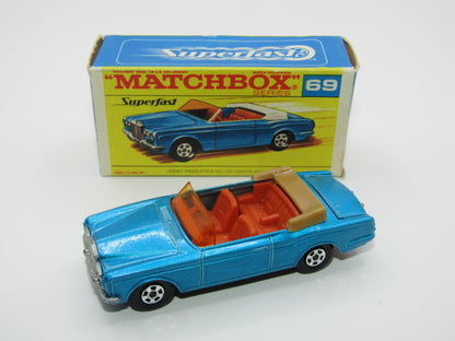 Matchbox Superfast 69A Rolls Royce Silver Shadow F Box