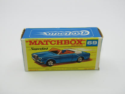 Matchbox Superfast 69A Rolls Royce Silver Shadow F Box