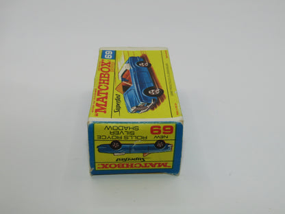 Matchbox Superfast 69A Rolls Royce Silver Shadow F Box