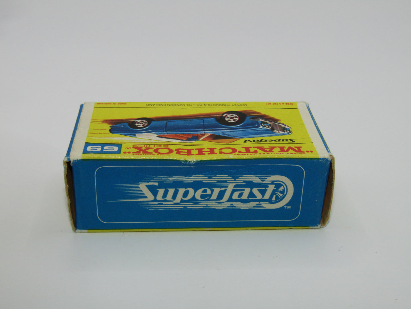 Matchbox Superfast 69A Rolls Royce Silver Shadow F Box