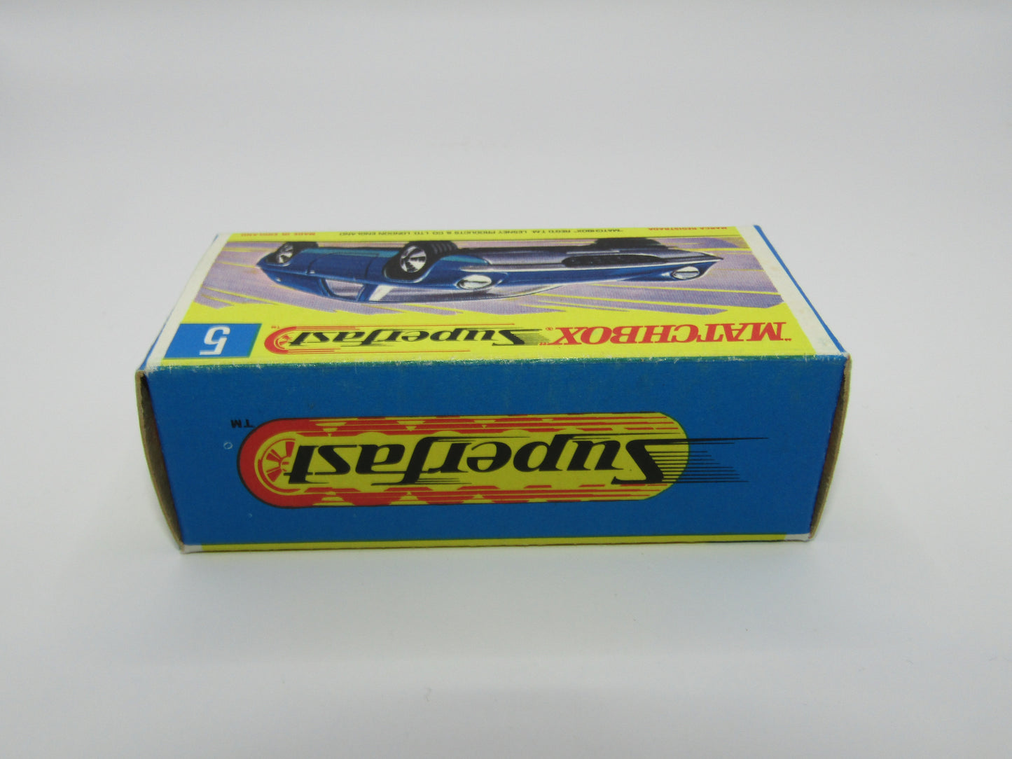 Matchbox Superfast 5A Lotus Europa Black NO TAMPO DOT DASH SPOKE WHEELS