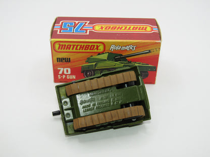 Matchbox Superfast 70C SP Gun Light Olive Green