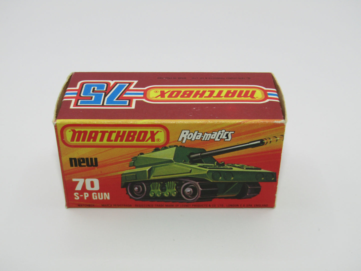 Matchbox Superfast 70C SP Gun Light Olive Green