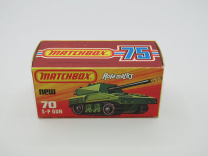 Matchbox Superfast 70C SP Gun Light Olive Green