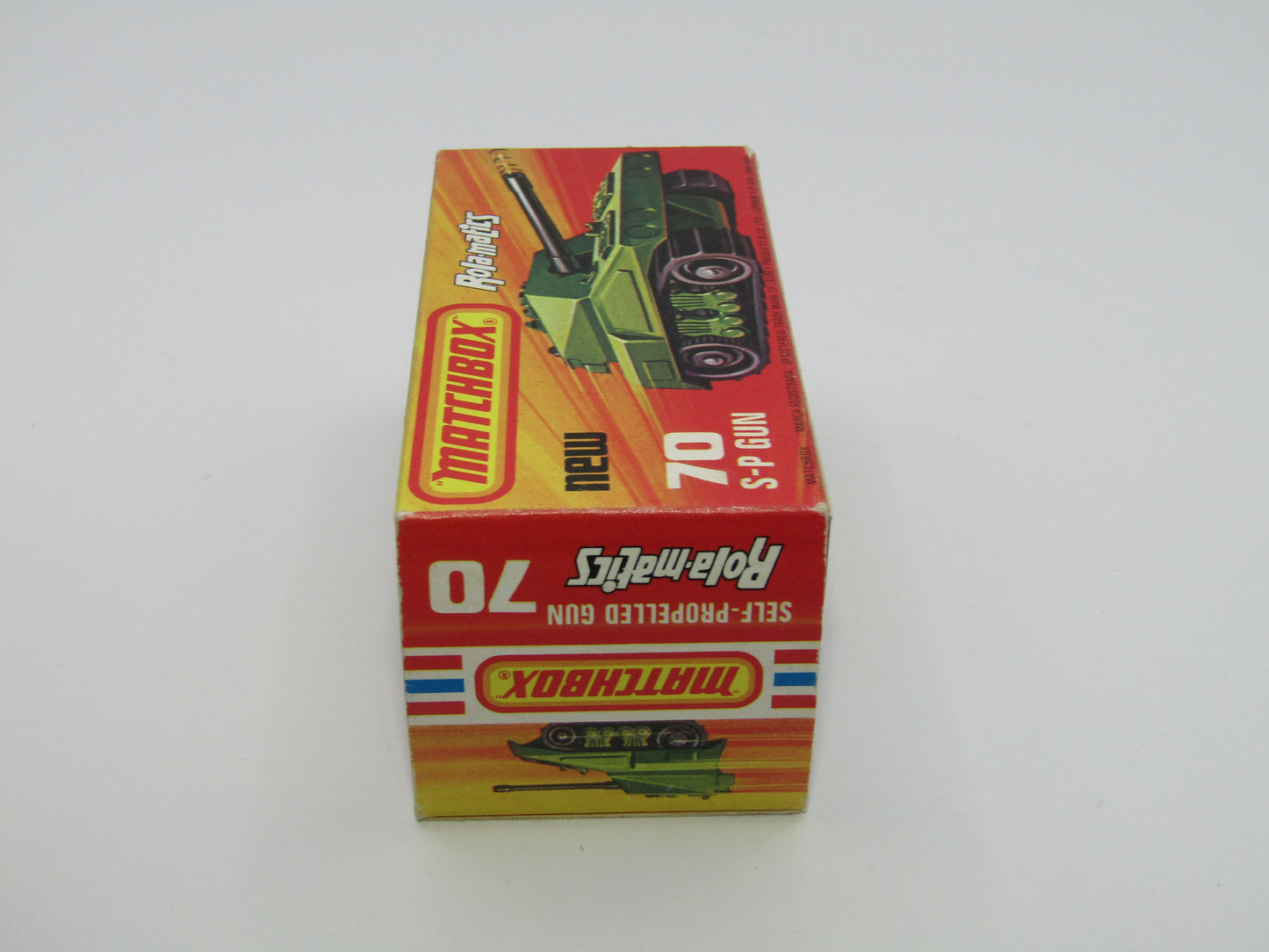 Matchbox Superfast 70C SP Gun Light Olive Green