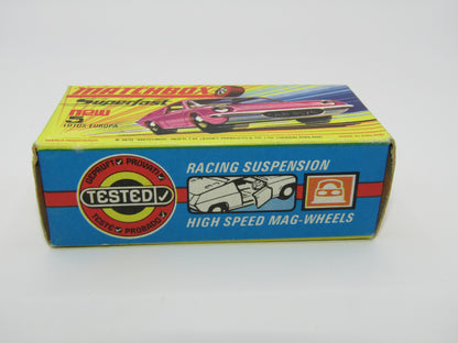 Matchbox Superfast 5A Lotus Europa Pink Part Customised HIGH ARCHES NARROW WHEELS