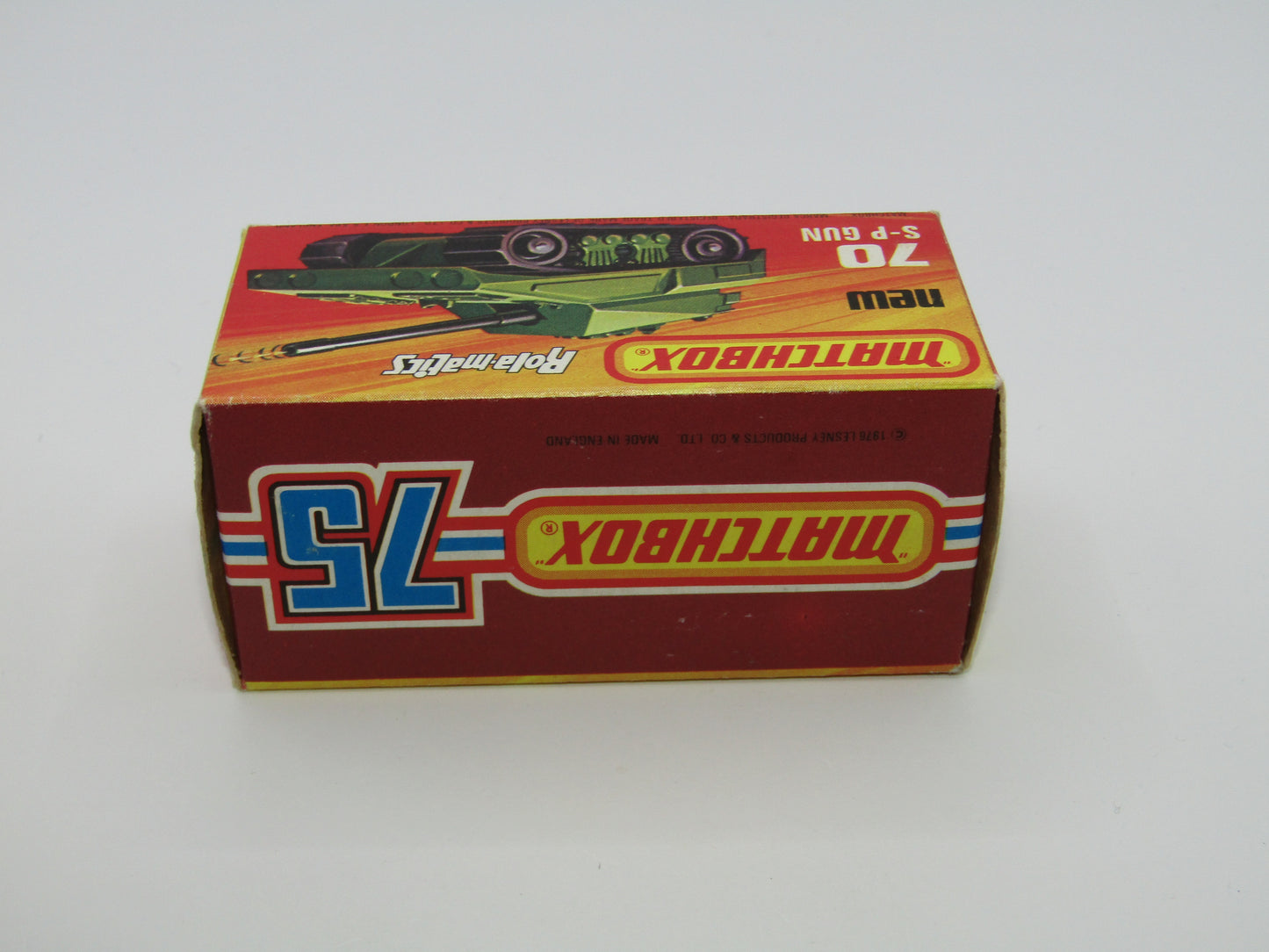 Matchbox Superfast 70C SP Gun Light Olive Green