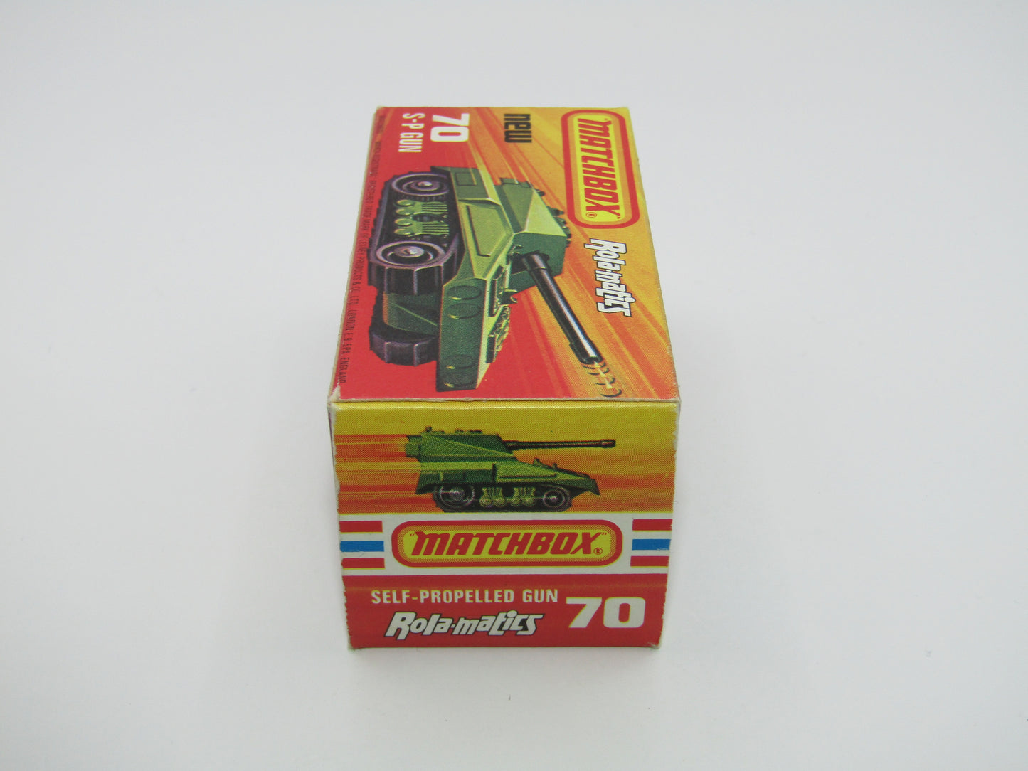 Matchbox Superfast 70C SP Gun Light Olive Green
