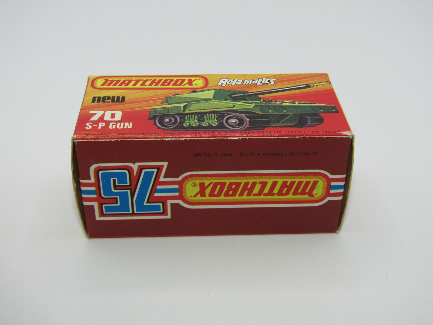 Matchbox Superfast 70C SP Gun Light Olive Green