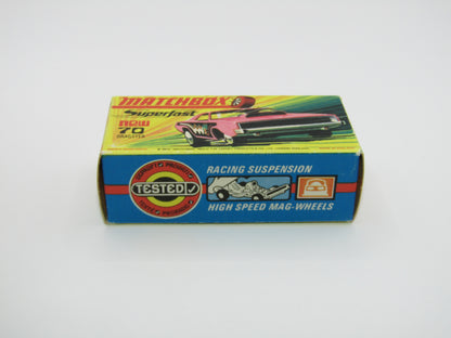 Matchbox Superfast 70B Dodge Dragster Hot Pink Light Yellow Base