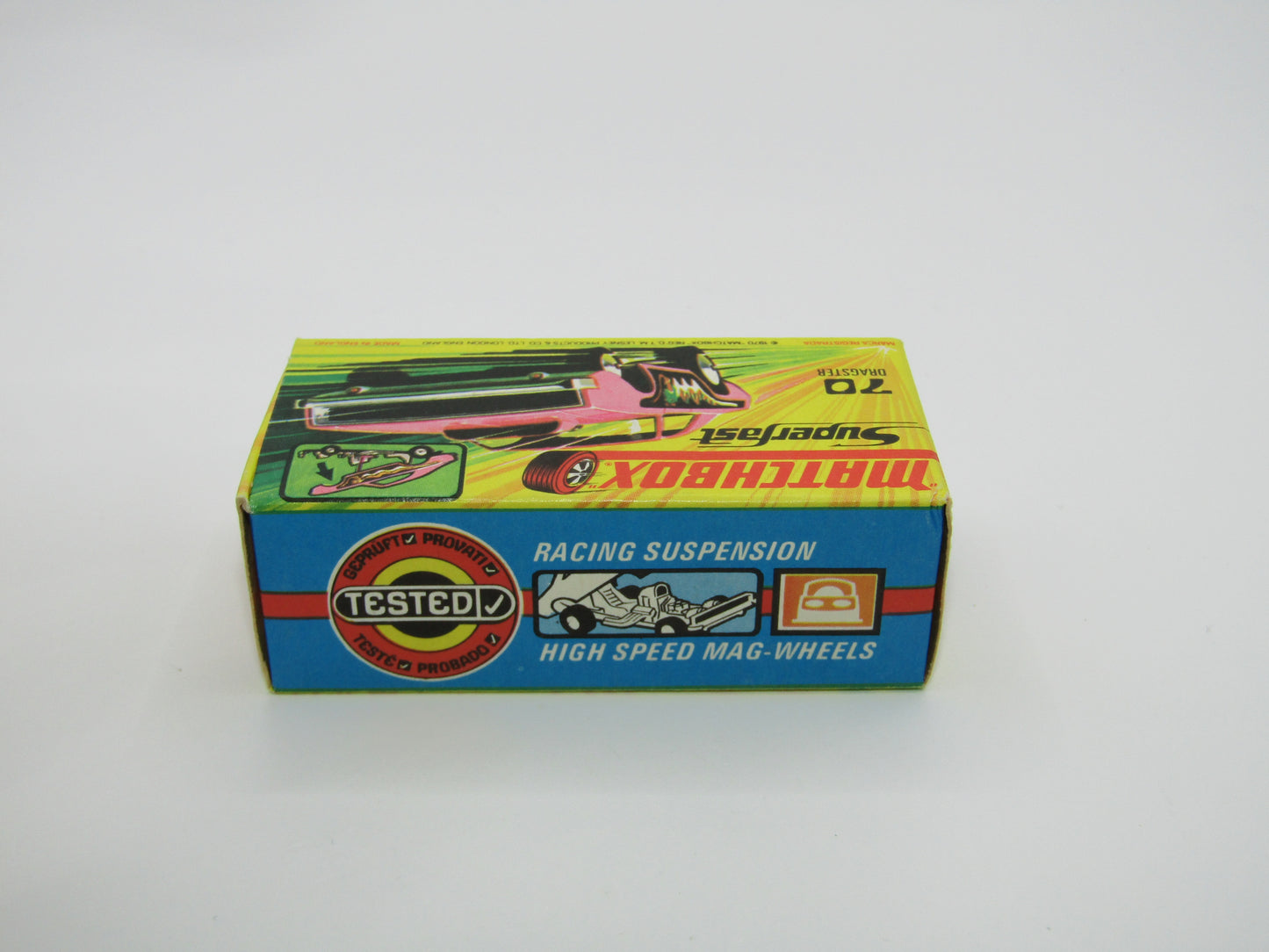Matchbox Superfast 70B Dodge Dragster VERY PALE Pink