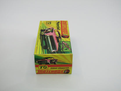 Matchbox Superfast 70B Dodge Dragster VERY PALE Pink