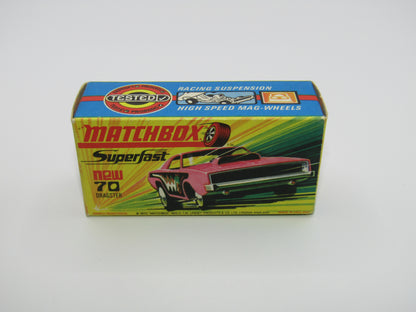 Matchbox Superfast 70B Dodge Dragster Hot Pink, Purple Base