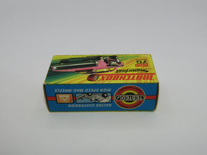 Matchbox Superfast 70B Dodge Dragster Hot Pink, Purple Base