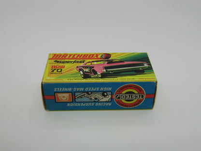 Matchbox Superfast 70B Dodge Dragster Hot Pink, Purple Base