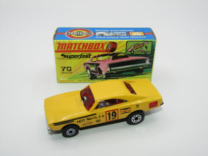 Matchbox Superfast RN V Hot Smoker - DOT DASH Front Wheels