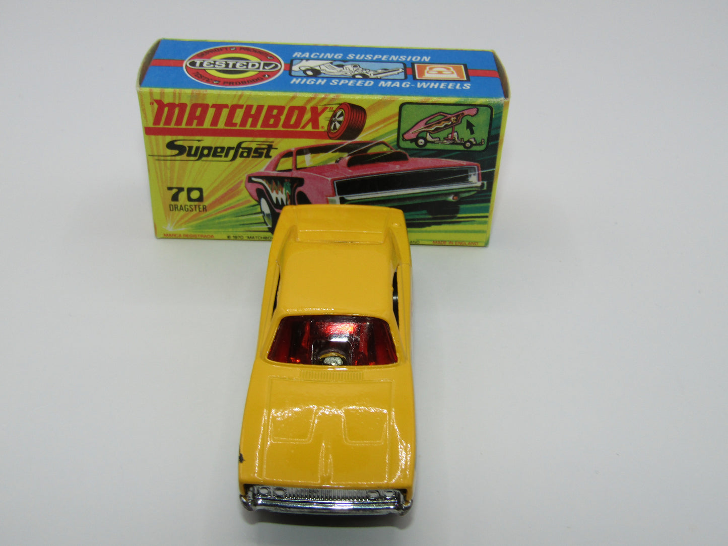 Matchbox Superfast RN V Hot Smoker - 5 Spoke & 4 Spoke Wheels