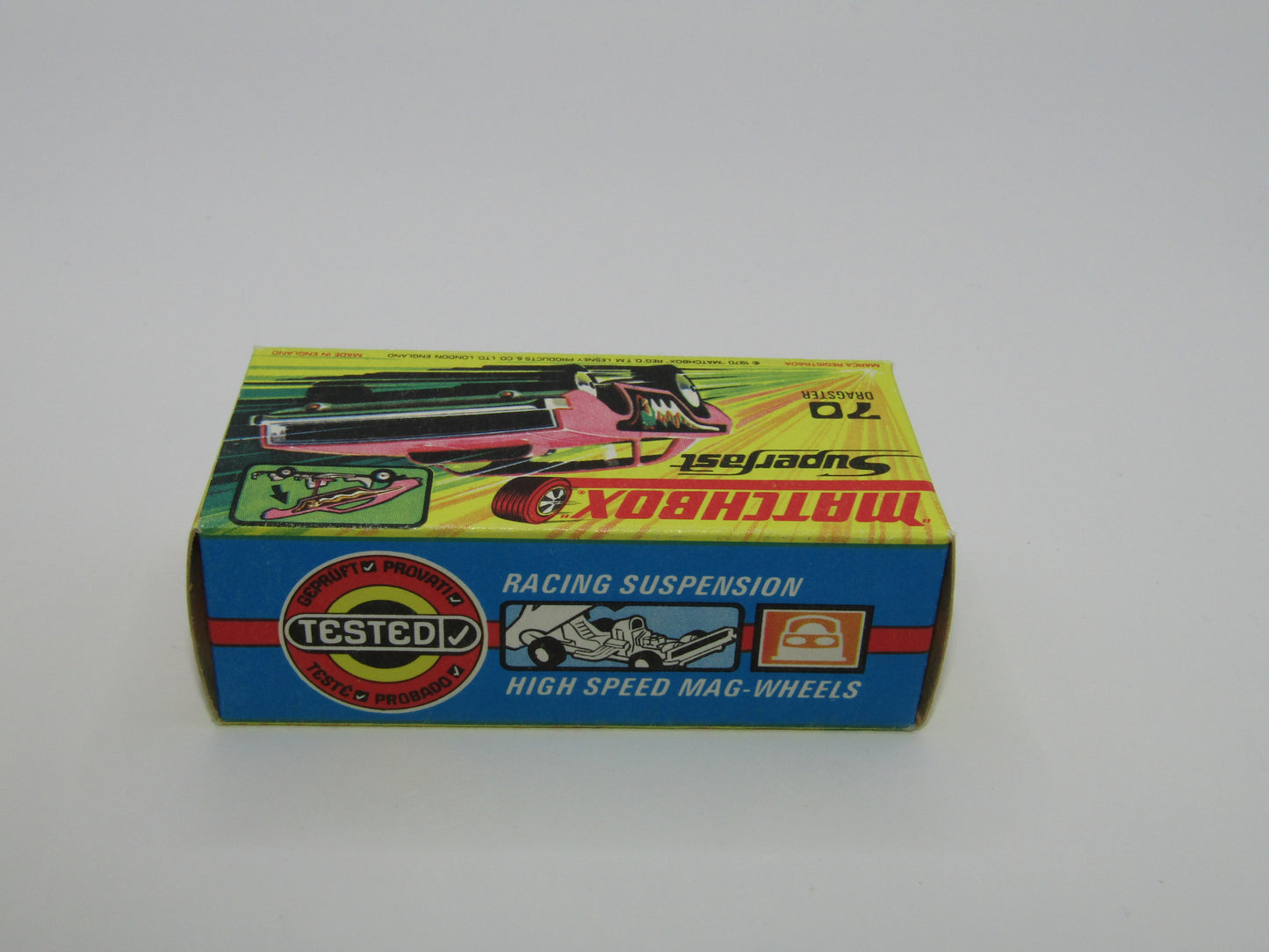 Matchbox Superfast RN V Hot Smoker - 5 Spoke & 4 Spoke Wheels