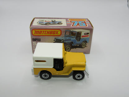 Matchbox Superfast 5C U.S Mail Truck White Sleet N Snow Base NO Labels