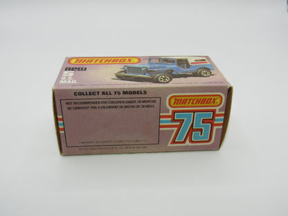 Matchbox Superfast 5C U.S Mail Truck White Sleet N Snow Base NO Labels