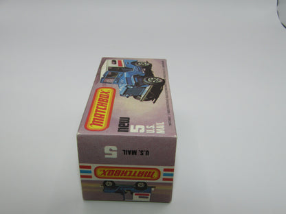 Matchbox Superfast 5C U.S Mail Truck Powder Blue 38 BASE