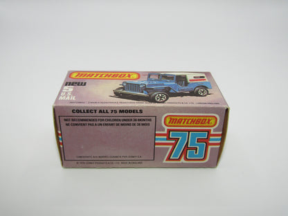 Matchbox Superfast 5C U.S Mail Truck Powder Blue 38 BASE