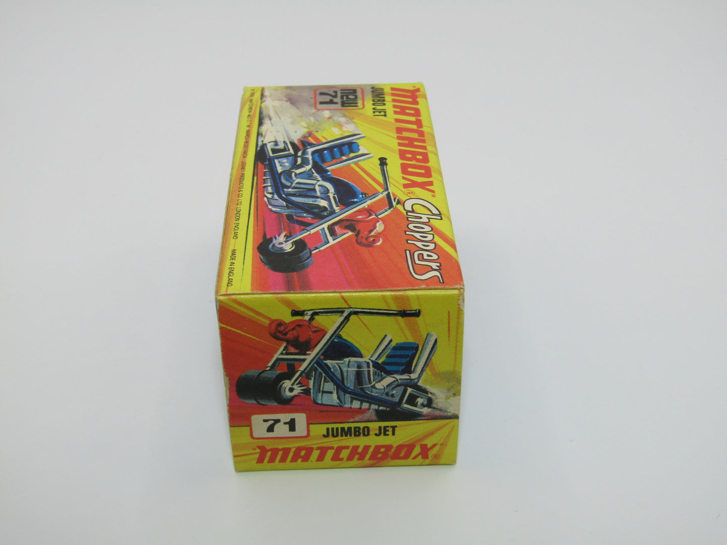 Matchbox Superfast 71B Jumbo Jet - Metallic Blue Body
