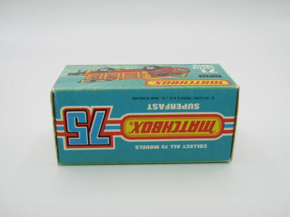 Matchbox Superfast 71C Cattle Truck Metallic Green BLUE Windows