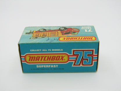 Matchbox Superfast 71C Cattle Truck UNPAINTED base with Tow Hook