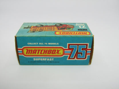 Matchbox Superfast 71C Cattle Truck Yellow, LIGHT AMBER Windows