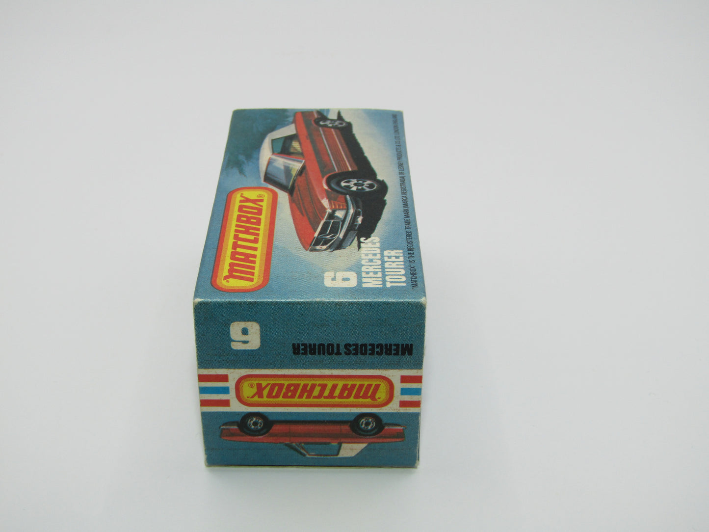 Matchbox Superfast 6B Mercedes 350SL RED Amber Windows 5 Arch Wheels