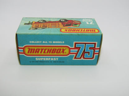 Matchbox Superfast 71C Cattle Truck Yellow 5 ARCH Rear wheels