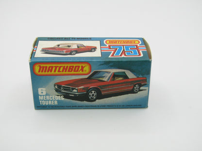 Matchbox Superfast 6B Mercedes 350SL Metallic Brown Bronze 5 Arch Wheels