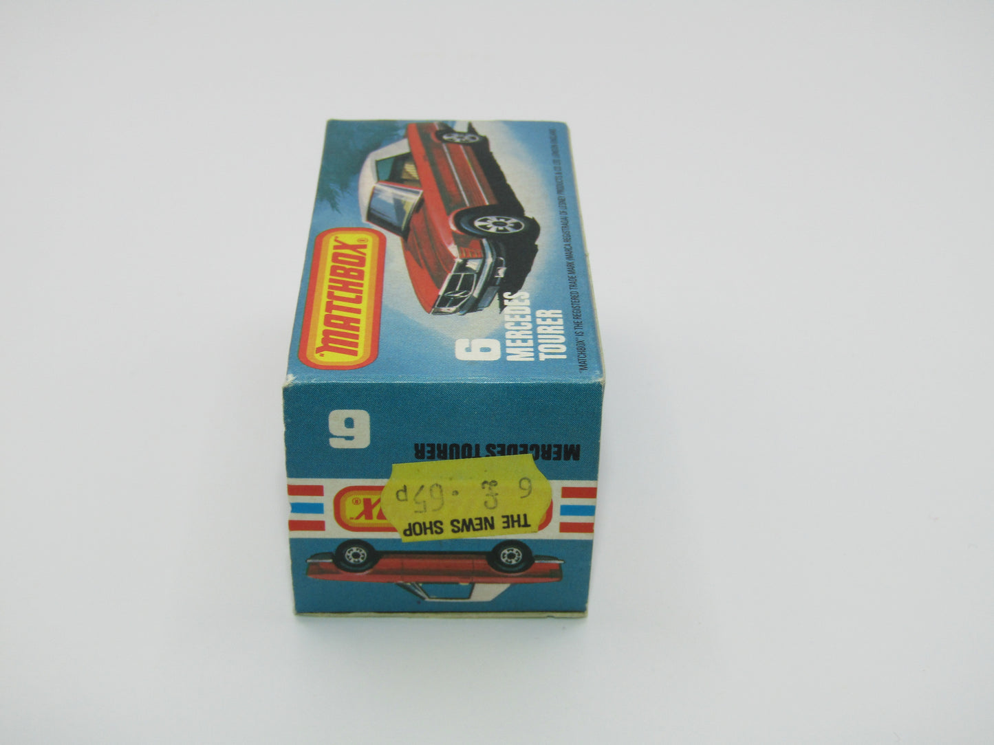 Matchbox Superfast 6B Mercedes 350SL Metallic Brown Bronze 5 Arch Wheels