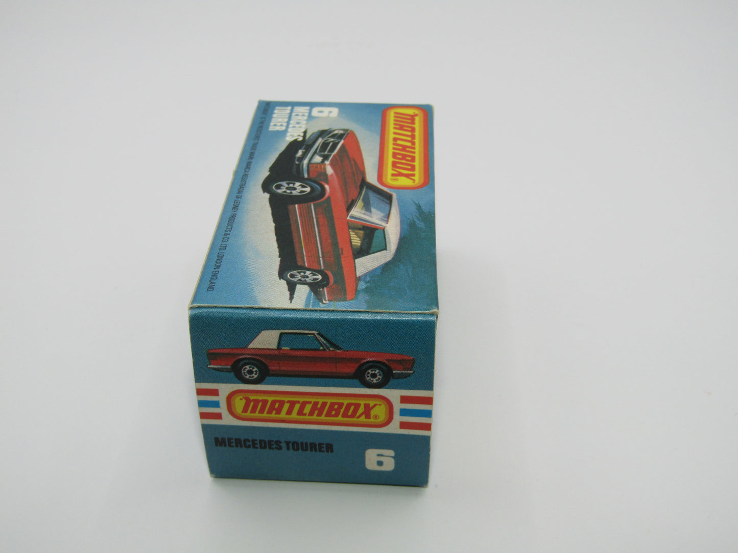 Matchbox Superfast 6B Mercedes 350SL Metallic Brown Bronze 5 Arch Wheels